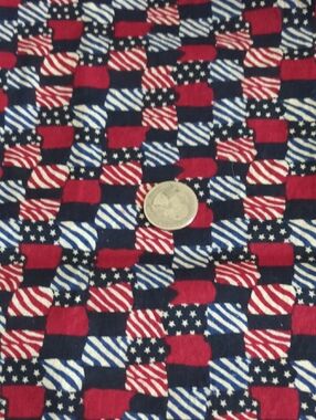Patriotic Cotton Fabric By The Yard